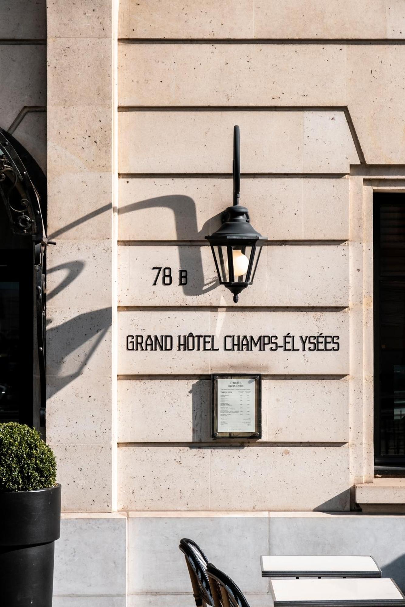 Grand Hotel Champs-Elysees Paris Exterior foto